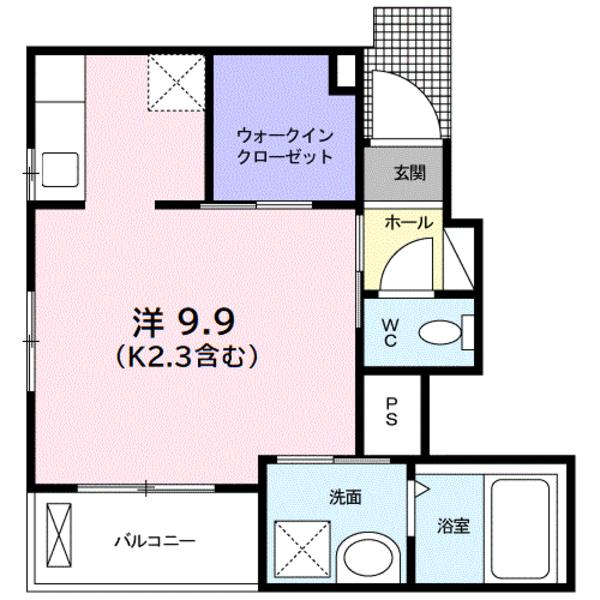 アルテグラン調布の間取り画像