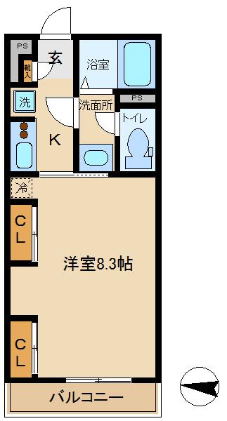 リブリ・国領の間取り画像