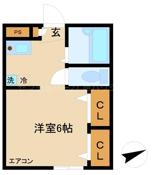 プランドールの間取り画像