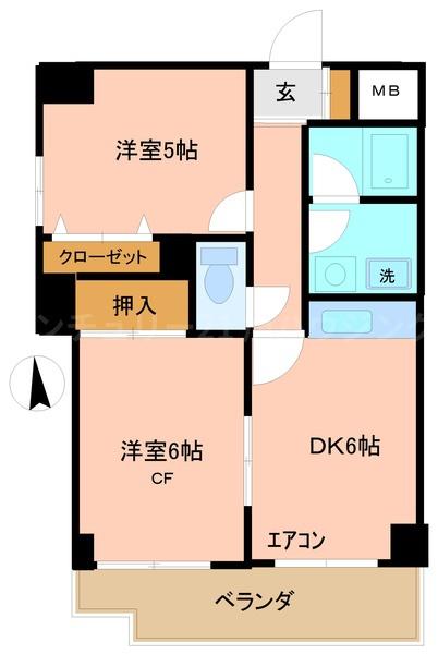 五香屋プラザビルの間取り画像
