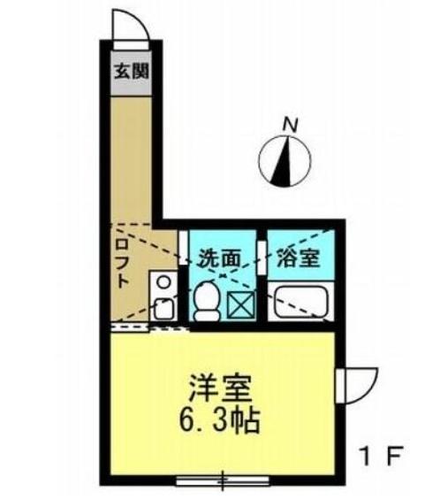 カトルセゾン調布の間取り画像