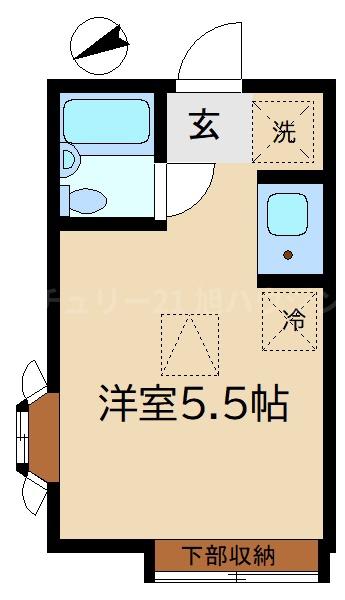 キャナール壱番館の間取り画像