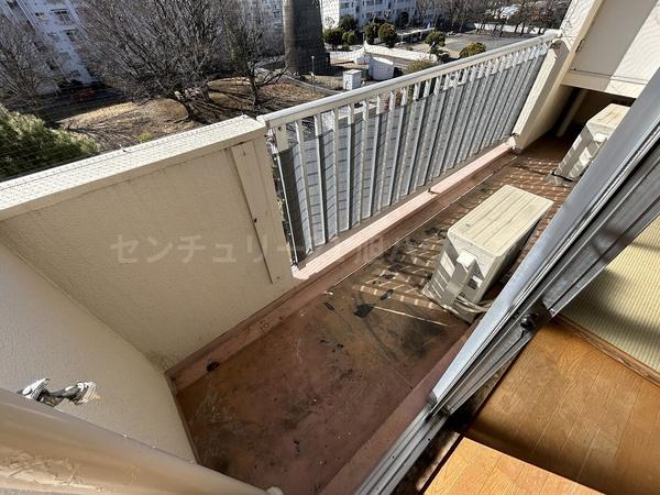 多摩川住宅ハ－９号棟のバルコニー画像