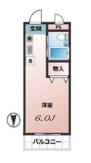 トーケンフラットの間取り画像
