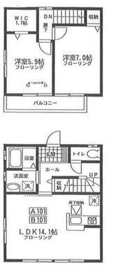 HeightsWisteriaの間取り画像