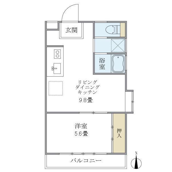 カーサグリーンプラザの間取り画像