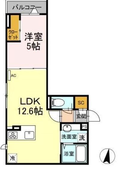 ECLASの間取り画像