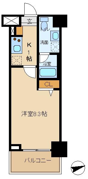 Coursの間取り画像