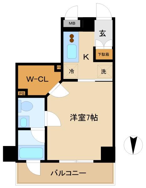 レディアス調布国領の間取り画像