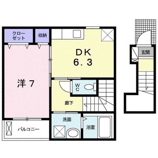 アルテグラン調布の間取り画像