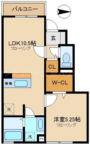 アケボノ7の間取り画像