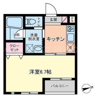 エピナール調布の間取り画像