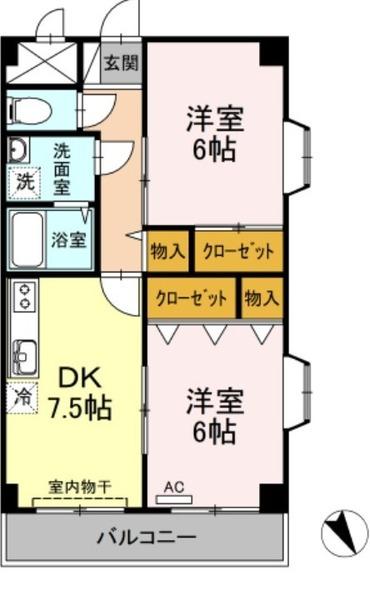 シャイニーヒルの間取り画像