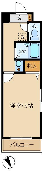 クレセントトミザワの間取り画像