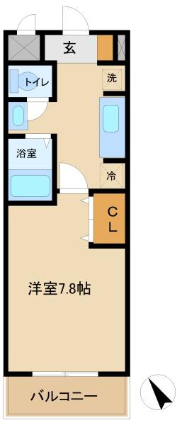 ルピナスコート柴崎の間取り画像