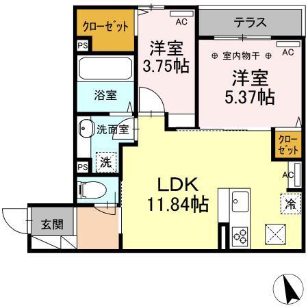 クラインの間取り画像