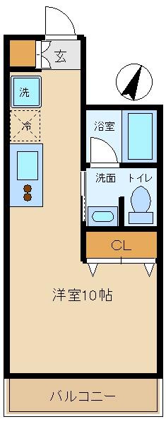 ジェルソミーナの間取り画像