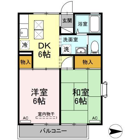 ルードルフィアタウンズの間取り画像