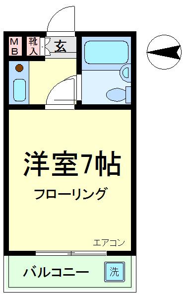 リバーモガミの間取り画像