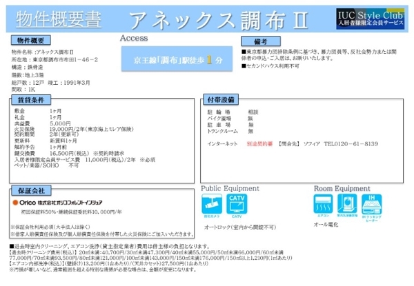 アネックス調布Ⅱのその他画像