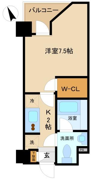 レディアス調布国領の間取り画像
