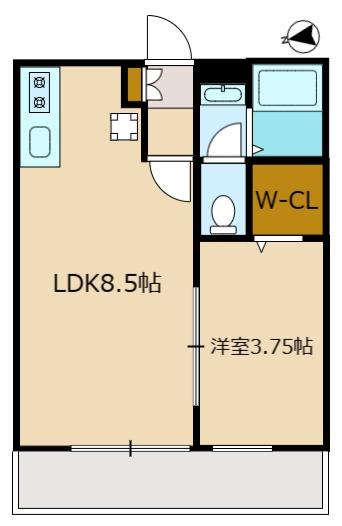 リアンプリエールの間取り画像