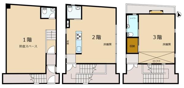深大寺東町6丁目一棟の間取り画像