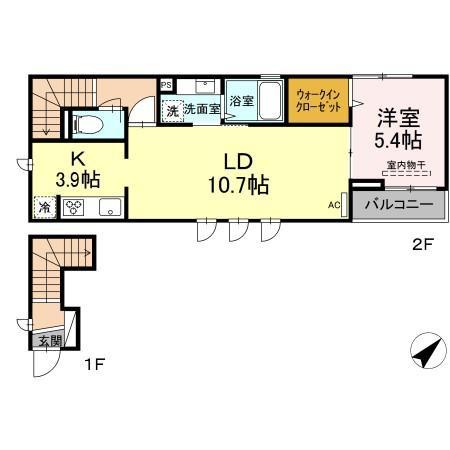 エクセリア上石原の間取り画像