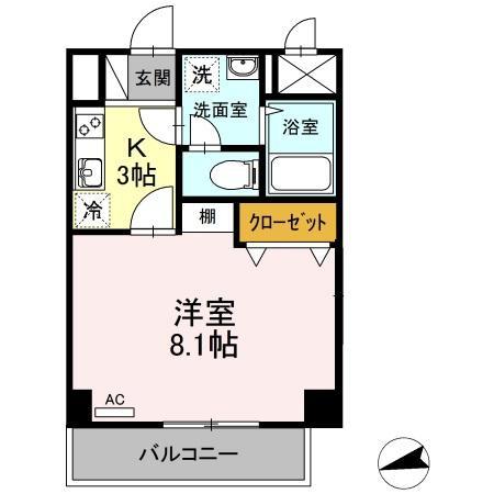 ボンヌール菊野台の間取り画像
