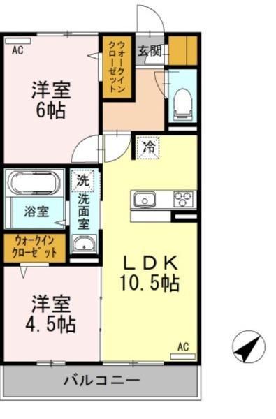 セレニティーステージの間取り画像