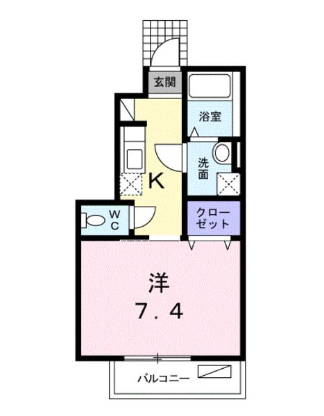 ル　プレジールの間取り画像