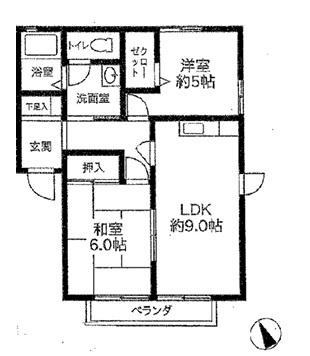 カサベルデの間取り画像