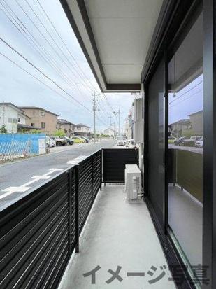 (仮称)調布市国領町五丁目長屋のバルコニー画像