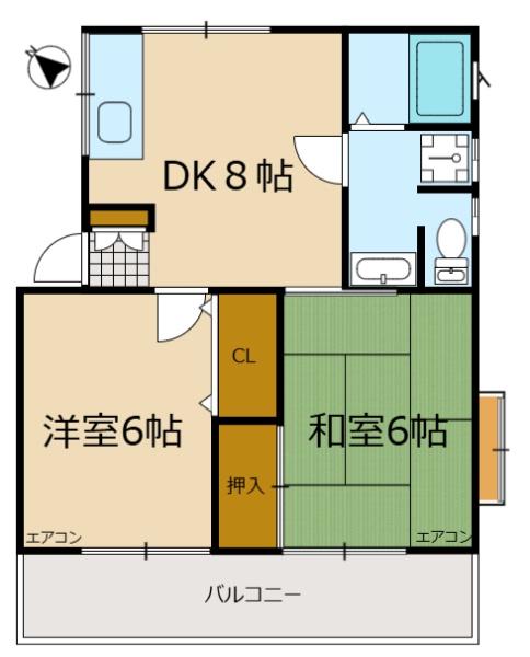 リバーハウスの間取り画像