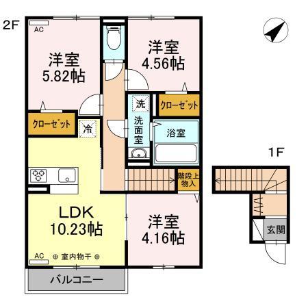 aisevillageの間取り画像