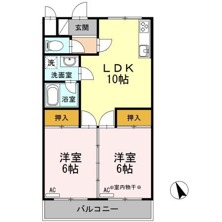 ライフアメニティーの間取り画像