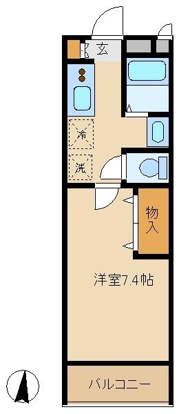 カーサ・ラルーチェの間取り画像