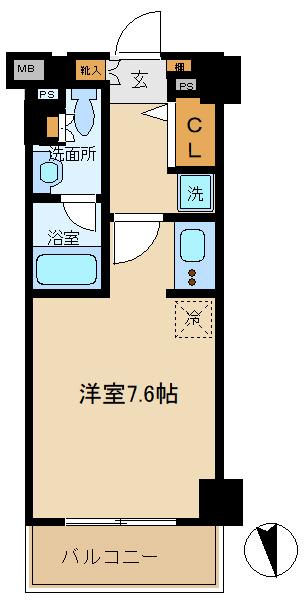 レディアス調布国領の間取り画像