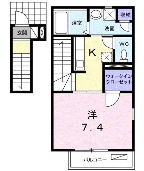 ル　プレジールの間取り画像
