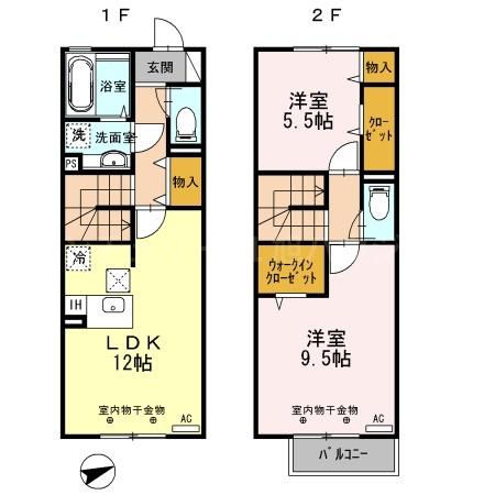 カピリナガーデンの間取り画像