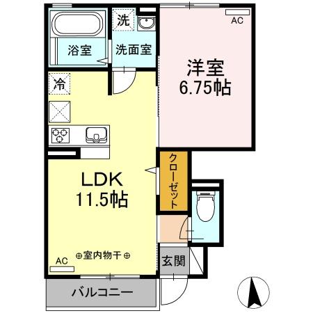 トレ・フィーリャの間取り画像