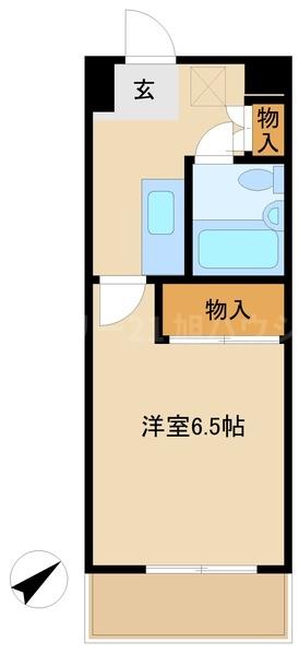 メゾンあいだの間取り画像