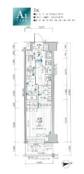 DUOSTAGE調布国領MAXIVDUEの間取り画像