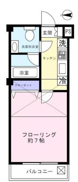 トービル柴崎の間取り画像