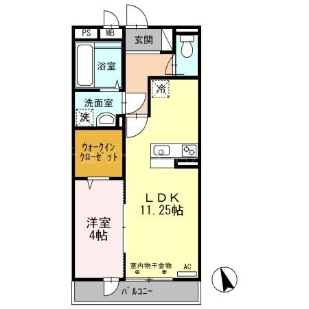 Kヴィラージュの間取り画像