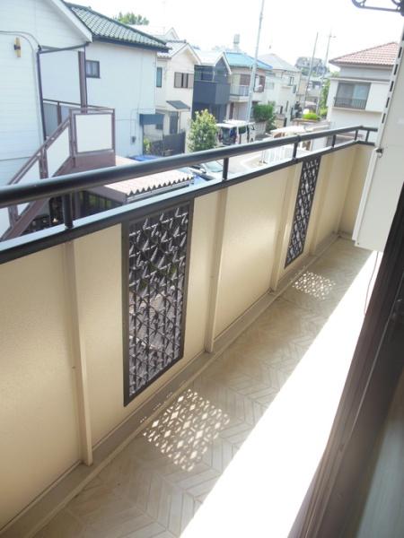 ガーデンヒル2のバルコニー画像