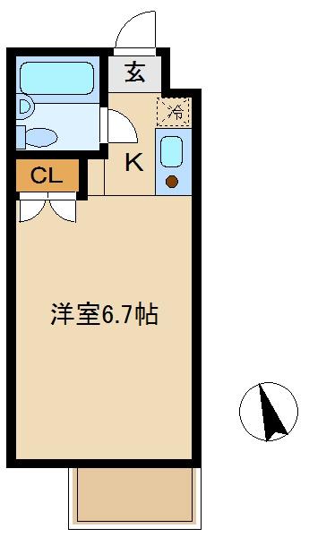 メゾン・ド・調布の間取り画像