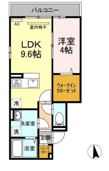 サリサ.cの間取り画像