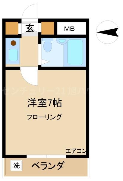 第二エステートオギモトの間取り画像