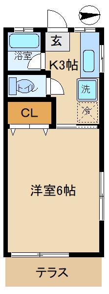 グリーンハイツの間取り画像